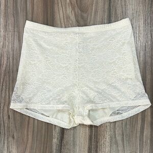 Flexees Cream Lace Women's Panties
